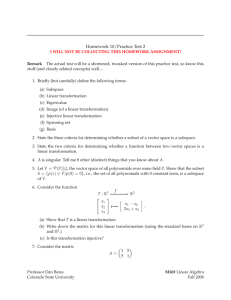 Homework 10/Practice Test 2