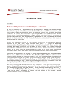 Securities Law Update 6/15/2011