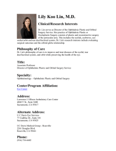 Lily Koo Lin, M.D.  Clinical/Research Interests