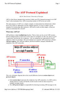 The ASP Protocol Explained Page 1