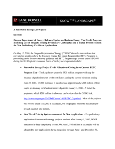 A Renewable Energy Law Update 05/17/10