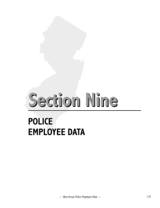 Section Nine POLICE EMPLOYEE DATA 175