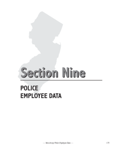 Section Nine POLICE EMPLOYEE DATA 175