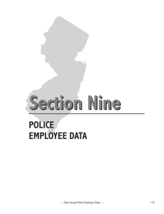 Section Nine POLICE EMPLOYEE DATA 175