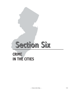 Section Six CRIME IN THE CITIES 103
