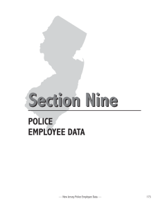 Section Nine POLICE EMPLOYEE DATA 173