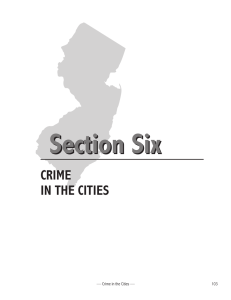 Section Six CRIME IN THE CITIES 103
