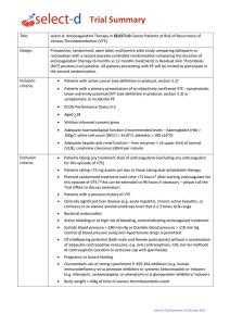 Trial Summary