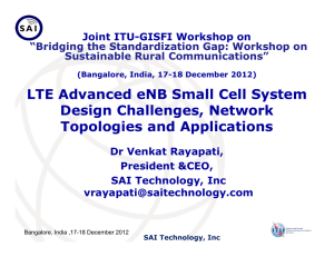 Joint ITU-GISFI Workshop on “Bridging the Standardization Gap: Workshop on