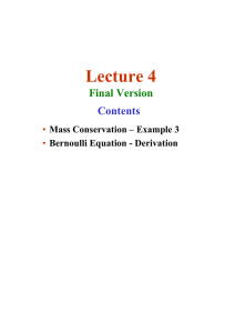 Lecture 4 Final Version Contents •