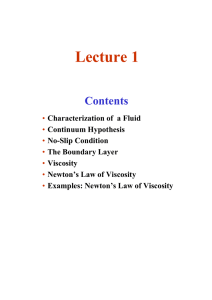 Lecture 1 Contents