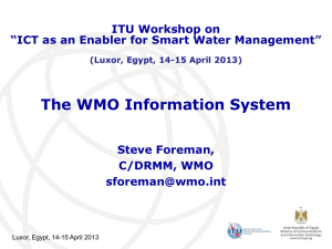 The WMO Information System