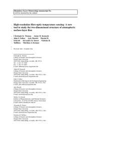 High-resolution fibre-optic temperature sensing: A new