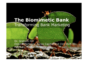 The Biomimetic Bank Transforming Bank Marketing