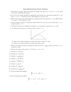 Math 2260 Final Exam Practice Problems