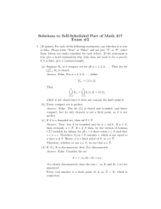 Solutions to Self-Scheduled Part of Math 317 Exam #2