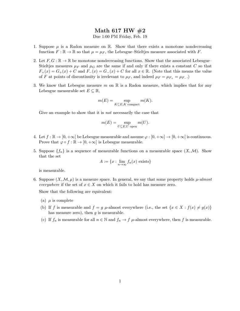 Math 617 Hw 2