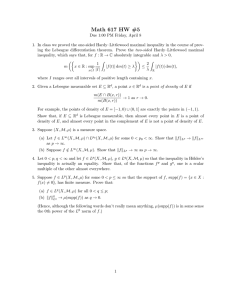 Math 617 HW #5
