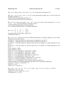 Mathematics 369 Homework (due Feb 15) 18) 19)