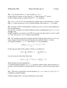 Mathematics 400c Homework (due Apr. 7) 56) 57)