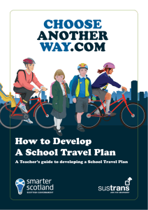 How to Develop A School Travel Plan