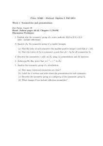 Pries: M466 - Abstract Algebra I, Fall 2014