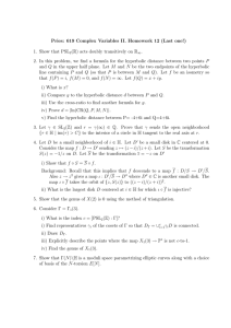 Pries: 619 Complex Variables II. Homework 12 (Last one!)