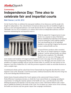Independence Day: Time also to celebrate fair and impartial courts Commentary