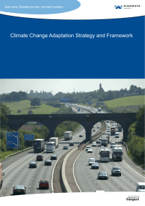 Climate Change Adaptation Strategy and Framework