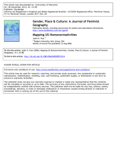 This article was downloaded by: [University of Warwick] Publisher: Routledge