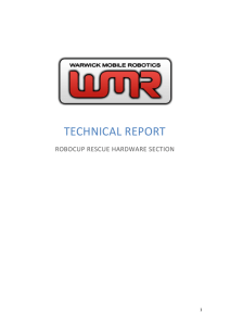 TECHNICAL REPORT ROBOCUP RESCUE HARDWARE SECTION 1