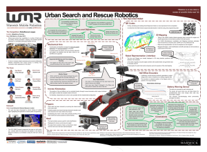 Urban Search and Rescue Robotics | Tele-Operated Robot