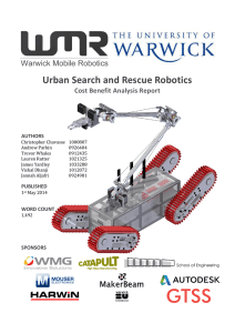 Urban Search and Rescue Robotics Cost Benefit Analysis Report  AUTHORS
