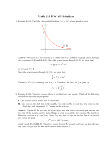 Math 113 HW #3 Solutions