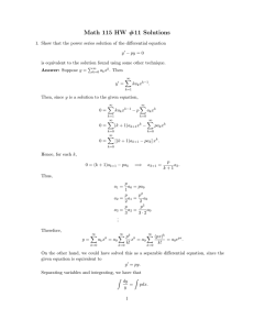 Math 115 HW #11 Solutions
