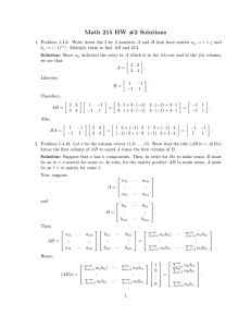 Math 215 HW #2 Solutions