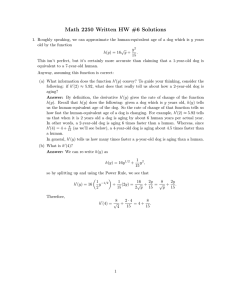 Math 2250 Written HW #6 Solutions