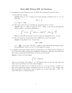 Math 2260 Written HW #5 Solutions