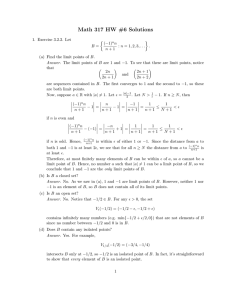 Math 317 HW #6 Solutions