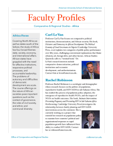 Faculty Profiles  Carl LeVan