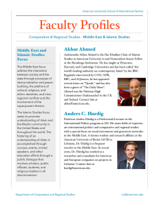 Faculty Profiles  Akbar Ahmed