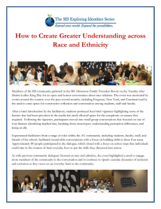How to Create Greater Understanding across Race and Ethnicity
