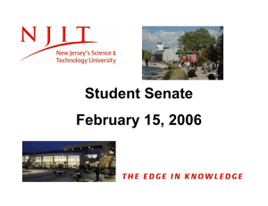 Student Senate February 15, 2006