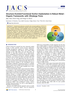 − Structure-Assisted Functional Anchor Implantation in Robust Metal