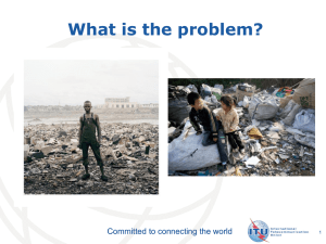 What is the problem? Committed to connecting the world 1