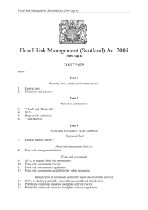Flood Risk Management (Scotland) Act 2009  2009 asp 6