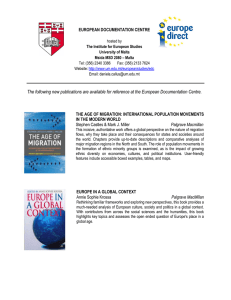 The following new publications are available for reference at the...
