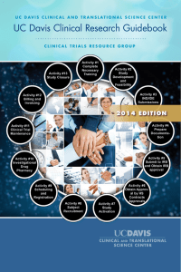 UC Davis Clinical Research Guidebook