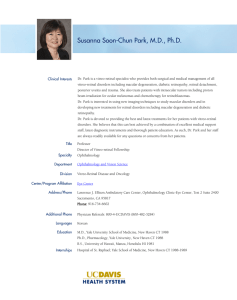Susanna Soon-Chun Park, M.D., Ph.D.