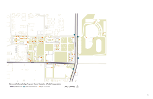 Claremont McKenna College Proposed Bicycle Circulation &amp; Public Transportation